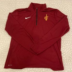 Cleveland Cavaliers Quarter Zip NBA Dri Fit